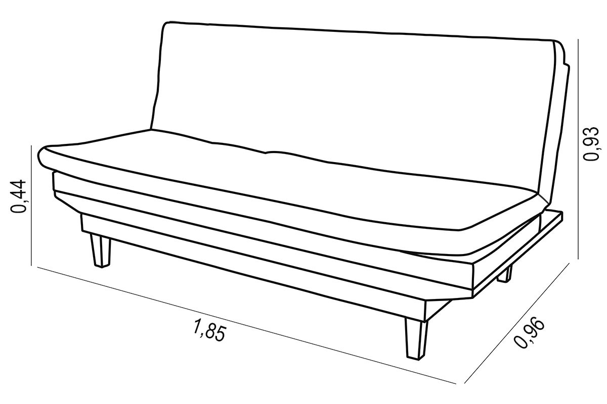 Sofa Cama Caribe 3 Lugares Reclinavel Com 2 Banquetas Base Em Madeira Revestido Suede