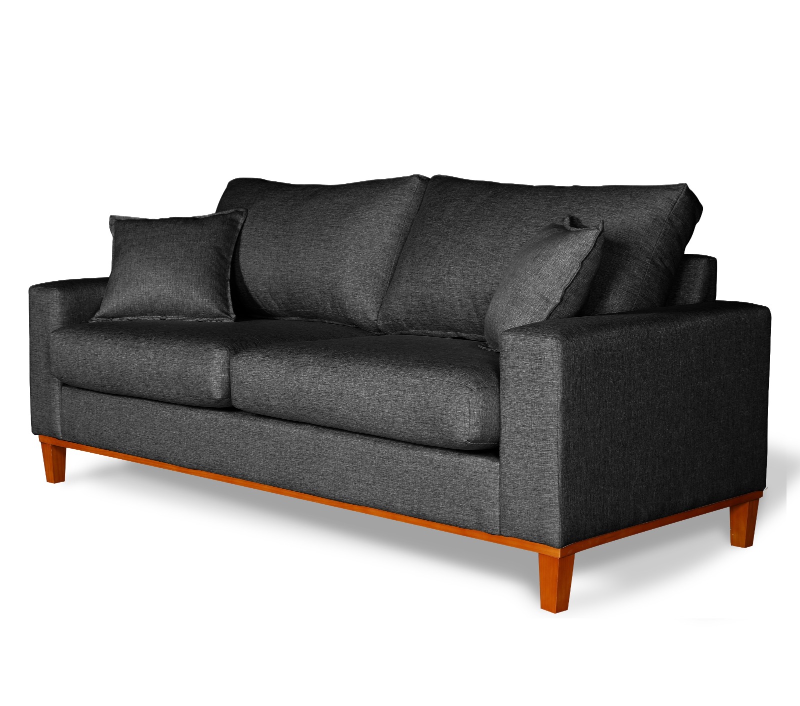 Sofa Living Istambul 3 Lugares Tecido Linho