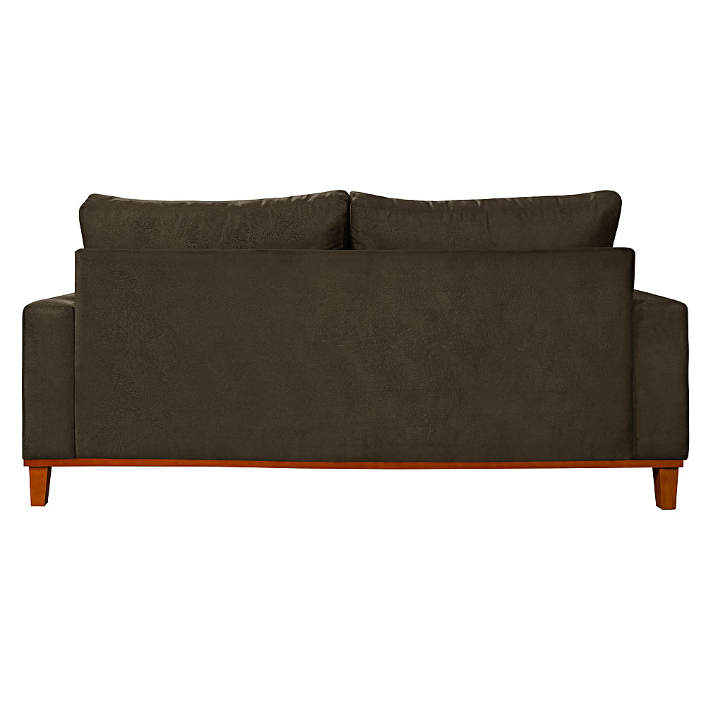 Sofa Living Istambul 3 Lugares Tecido Suede