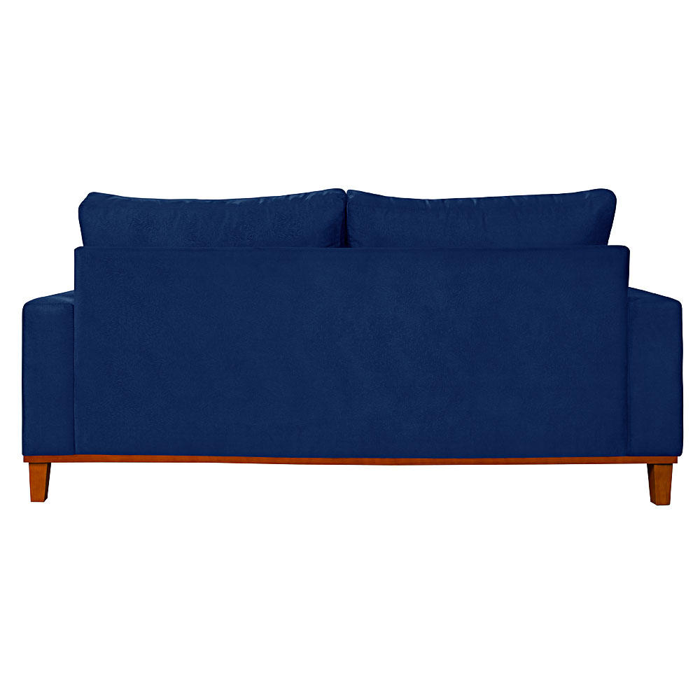 Sofa Living Istambul 3 Lugares Tecido Suede