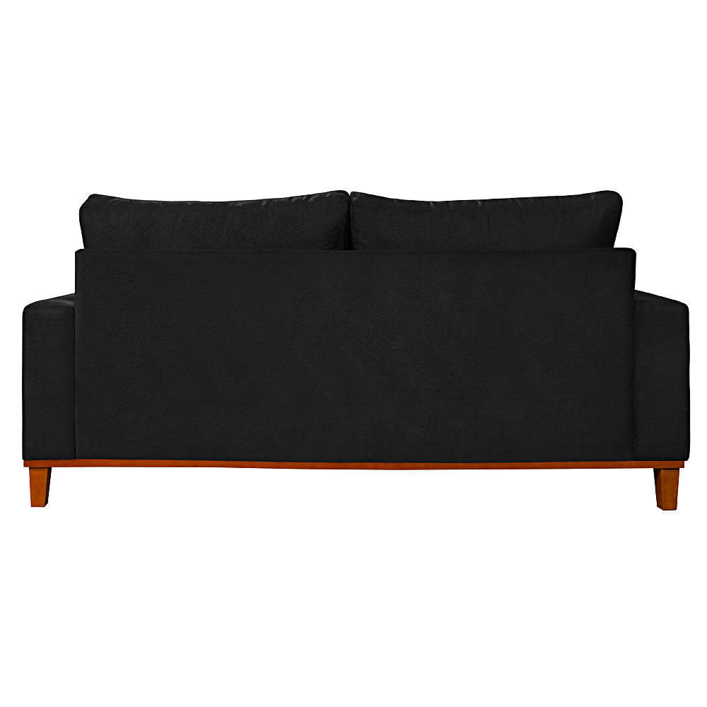 Sofa Living Istambul 3 Lugares Tecido Suede