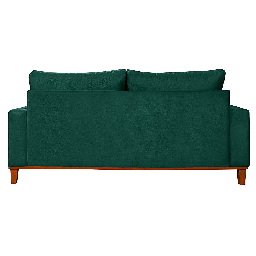 Sofa Living Istambul 3 Lugares Tecido Suede
