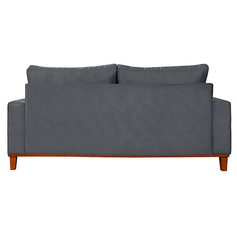 Sofa Living Istambul 3 Lugares Tecido Suede