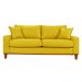 Sofa Living Istambul 3 lugares Revestimento Courino Sintetico