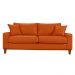 Sofa Living Istambul 3 lugares Revestimento Courino Sintetico