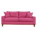 Sofa Living Istambul 3 lugares Revestimento Courino Sintetico