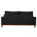 Sofa Living Istambul 3 lugares Revestimento Courino Sintetico