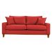 Sofa Living Istambul 3 lugares Revestimento Courino Sintetico
