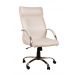 Cadeira Giratória Escritório Havana Presidente  Branco Relax Base Cromada c/ Rodizio - 100% Nacional