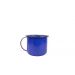 Caneca Xícara Esmaltada no 8 350ML Azul atóxico ESMALTADOS SILVA 1378