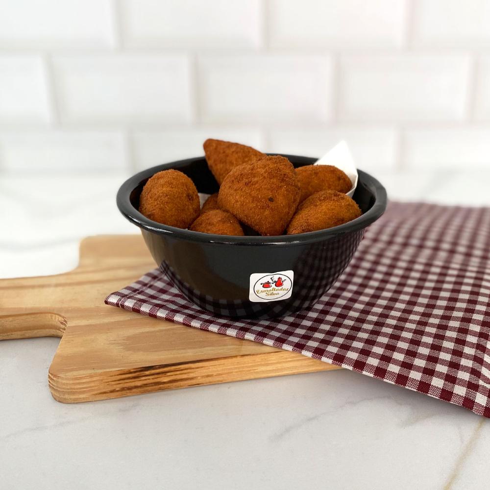 Conjunto 4 Tigelas Esmaltadas Ágata 500ml Bowls para Servir Esmaltados Silva Preto