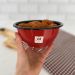 Conjunto 4 Tigelas Esmaltadas Ágata 500ml Bowls para Servir Esmaltados Silva Vermelho