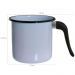 Conjunto Panela Esmaltada Ágata 1L e Leiteira 1,5L com Cabos