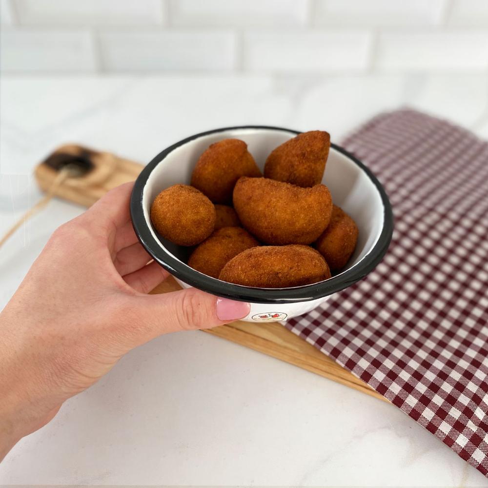 Tigela Esmaltada Ágata 500ml Bowl para Servir Esmaltados Sil