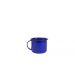 Xícara Caneca com pires Esmaltada 90ml Azul no 6 2273 e 2269