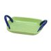 Bandeja Decorativa Espressione Verde e Azul 21x15 cm