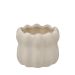 Cachepot Decorativo Espressione Candle Branco 14 cm