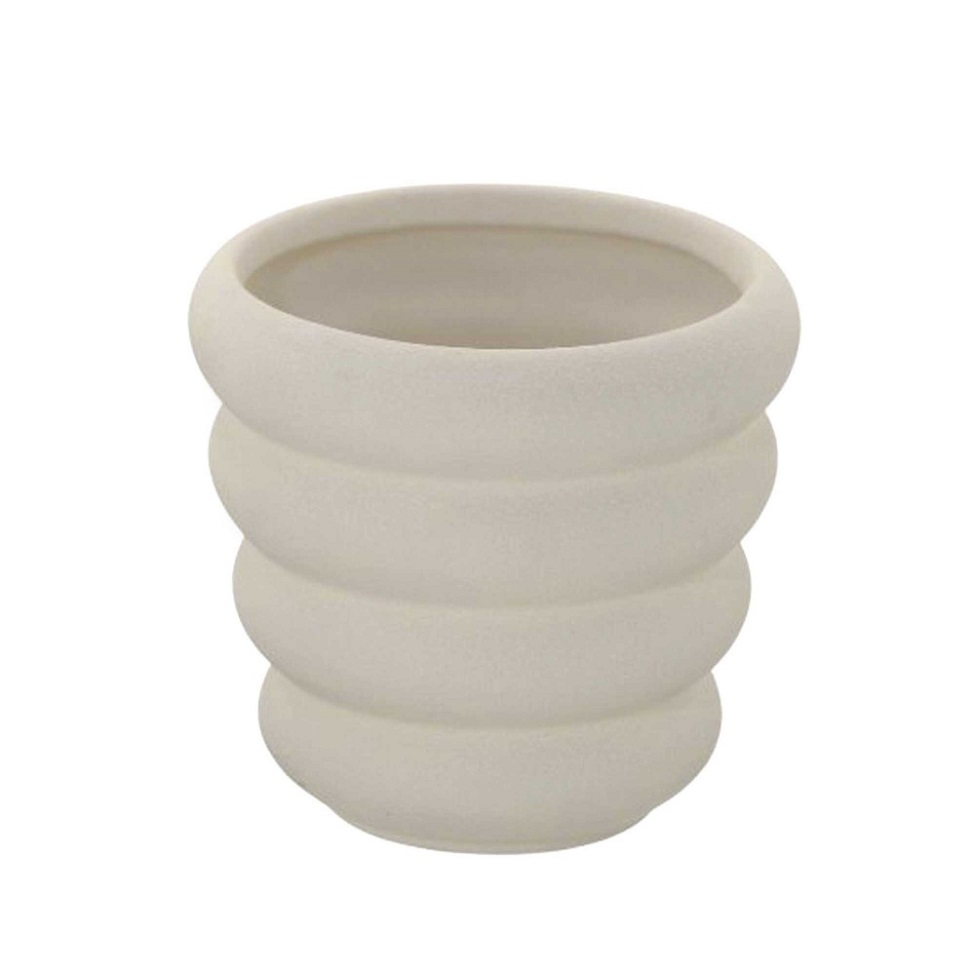 Cachepot Decorativo Espressione II Off White
