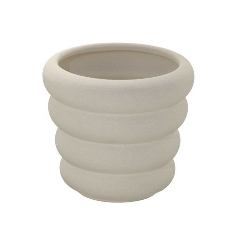 Cachepot Decorativo Espressione Off White