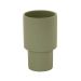 Cachepot Decorativo em Cerâmica Base Verde