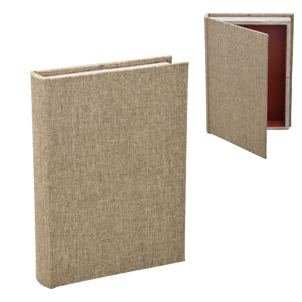 Caixa Decorativa Livro Espressione II Bege