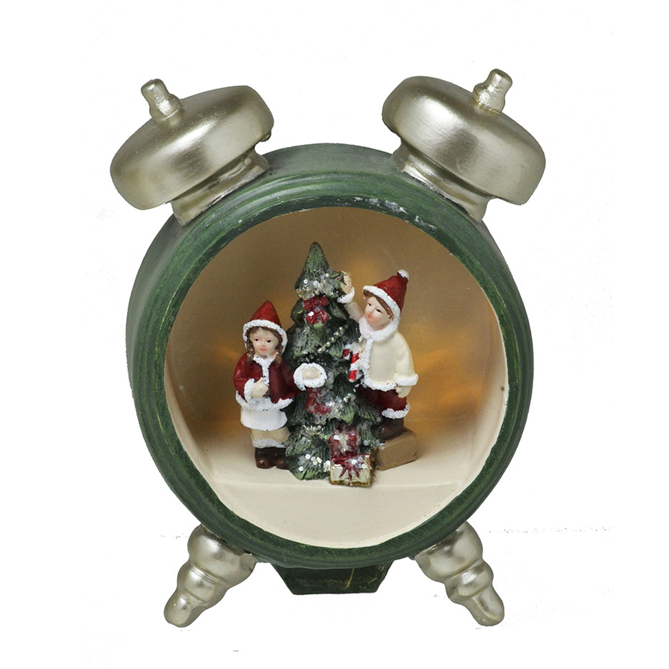 Cenária Natal com Luz Verde