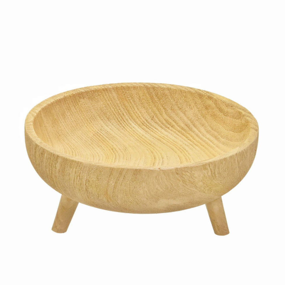 Centro de Mesa Decorativo Espressione Buca Marrom