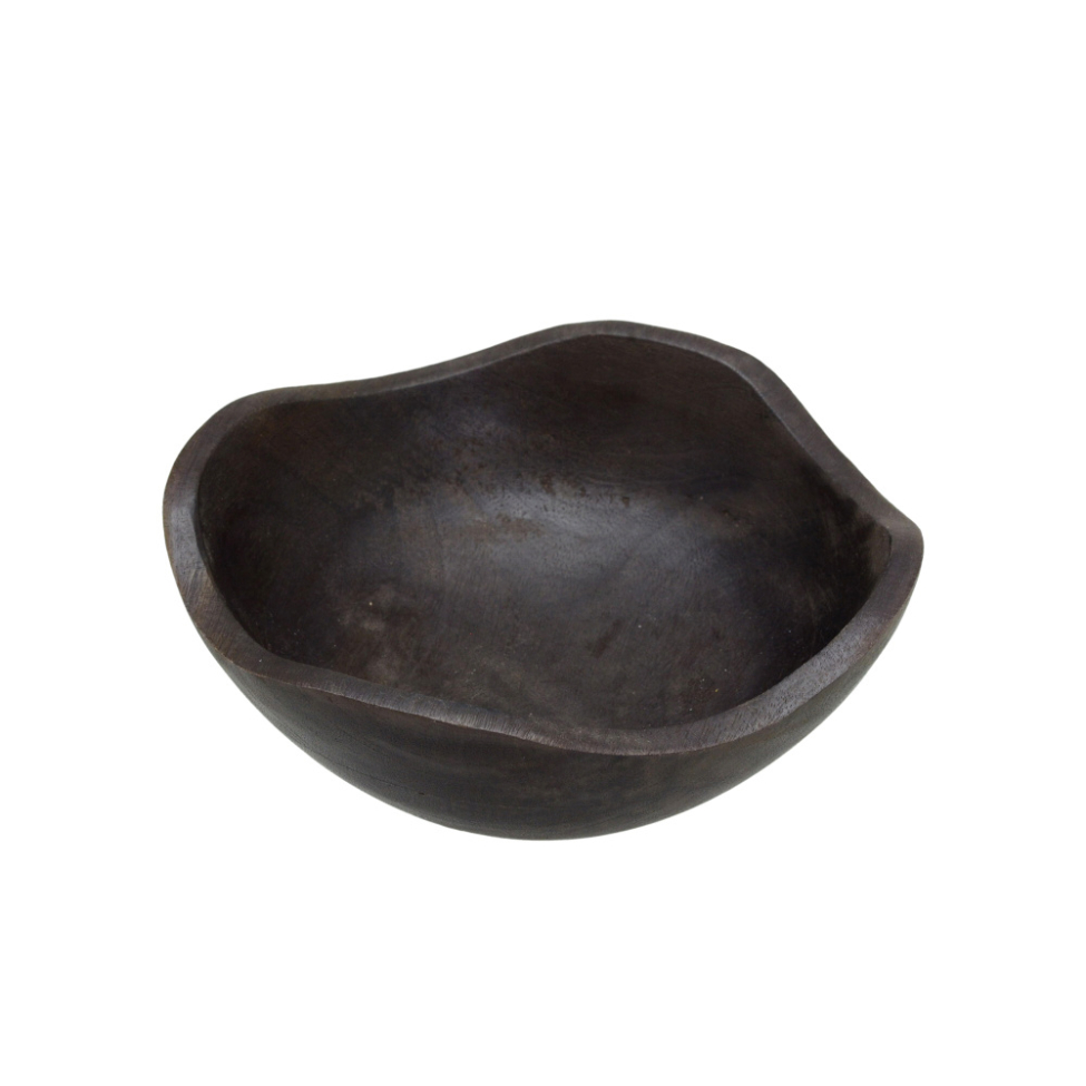 Centro de Mesa Espressione Orgânico Marrom 20 cm