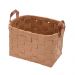 Cesta Decorativa em Papel IV Espressione Marrom