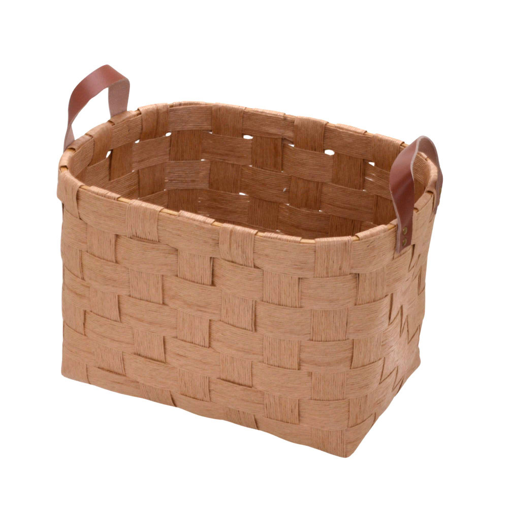 Cesta Decorativa em Papel IV Espressione Marrom