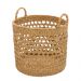 Cesta Decorativa em Rattan Espressione Marrom
