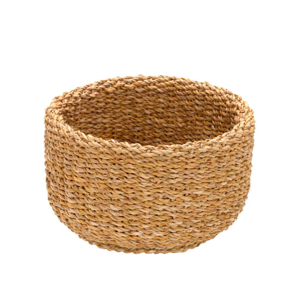 Cesta Decorativa em Rattan Espressione V Marrom