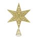 Estrela Ponteira para Árvore Espressione Dourada