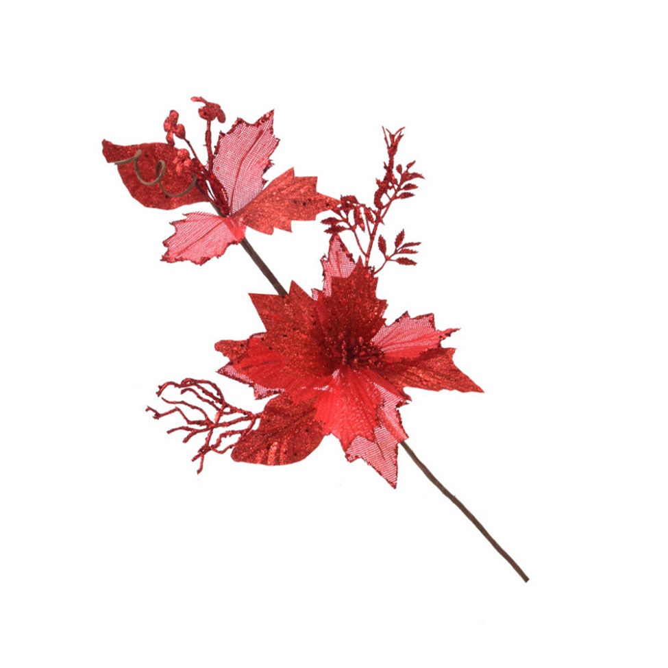 Flor Natalina II Vermelha