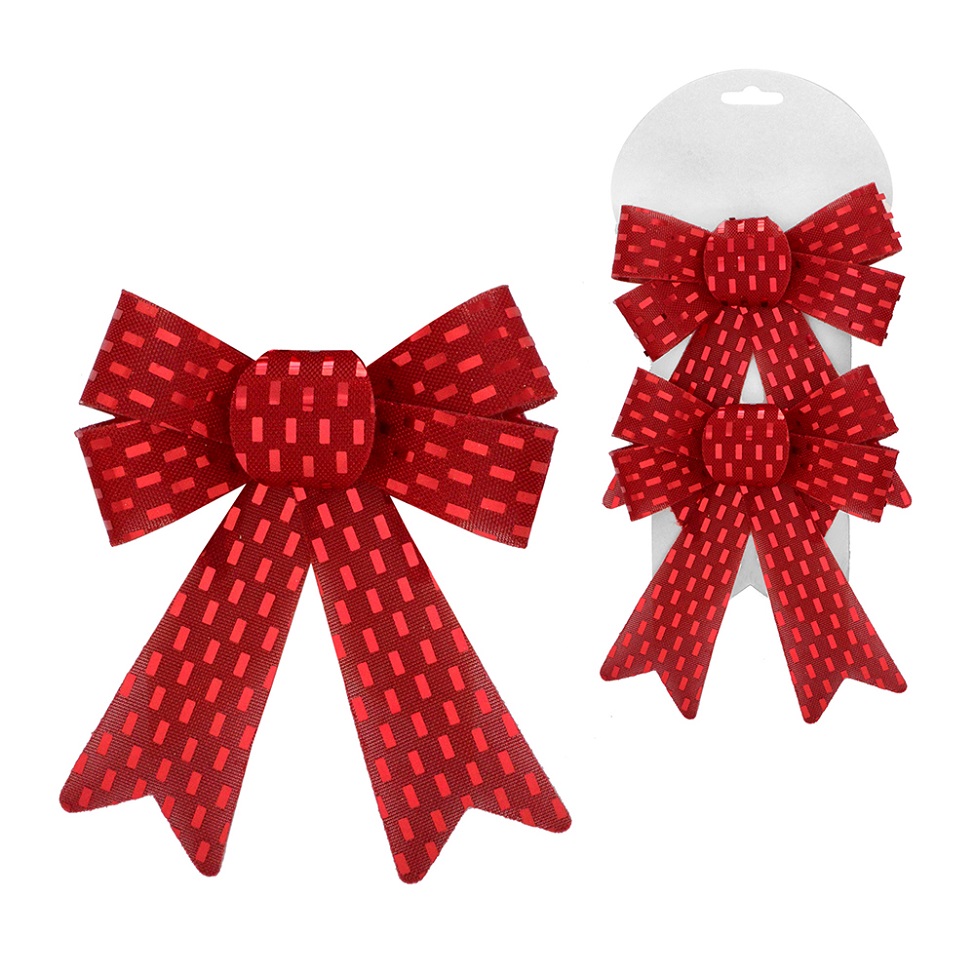 Laço Natalino I Vermelho