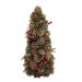 Miniárvore de Natal Espressione Marrom e Verde 43 cm