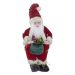 Papai Noel Decorativo Musical I Dourado e Branco