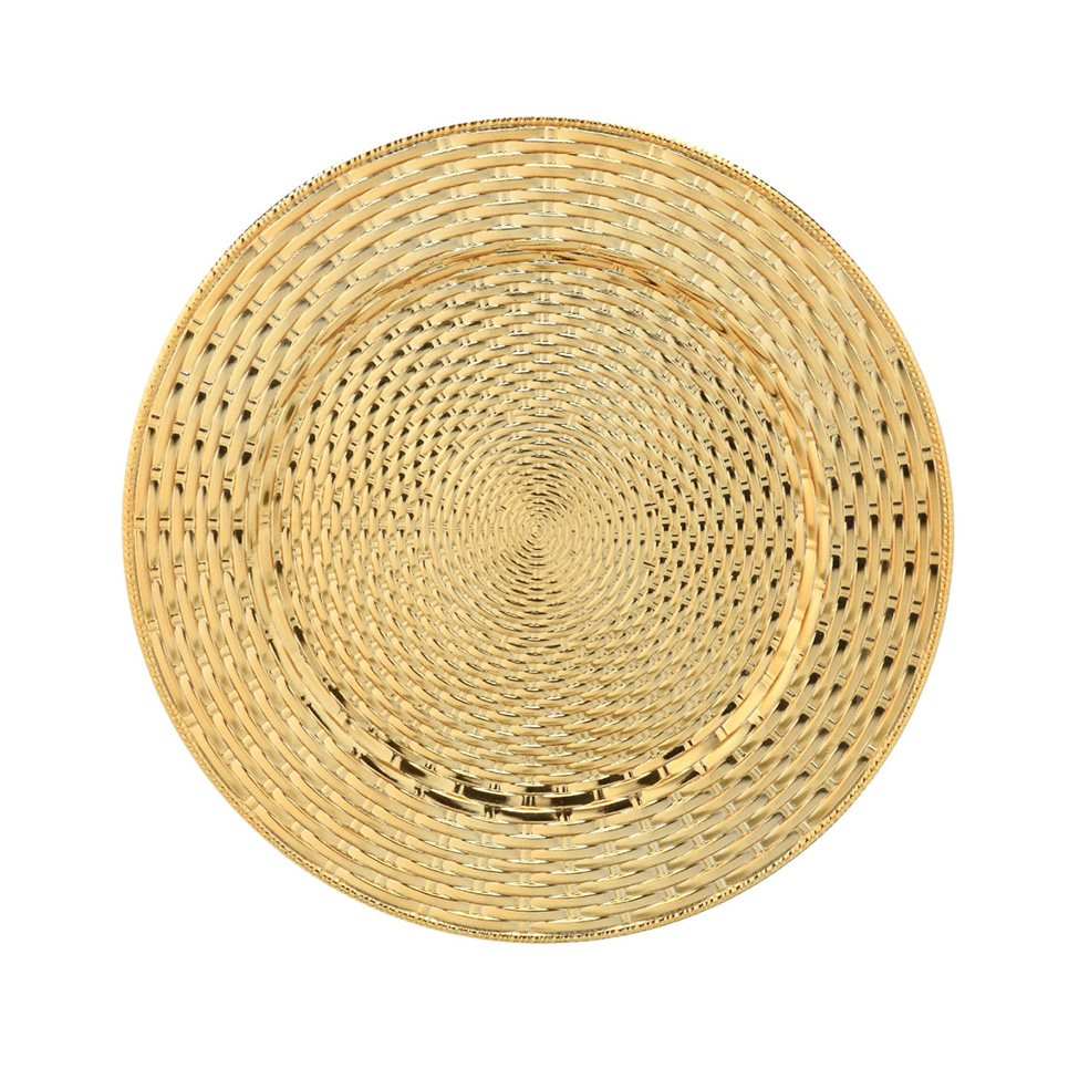 Sousplat Natalino Espressione Dourado