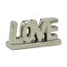 Escrita Decorativa Love II Prata