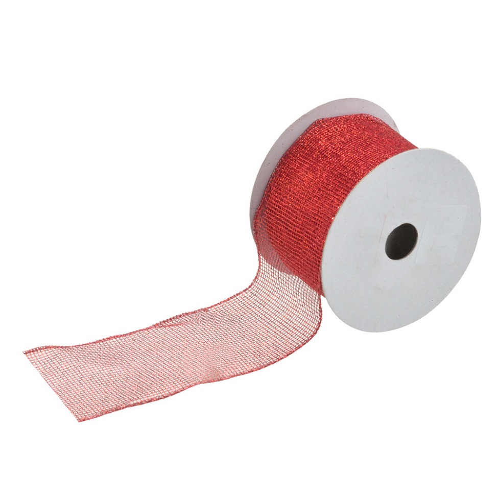 Fita Natalina Espressione Telada Vermelha