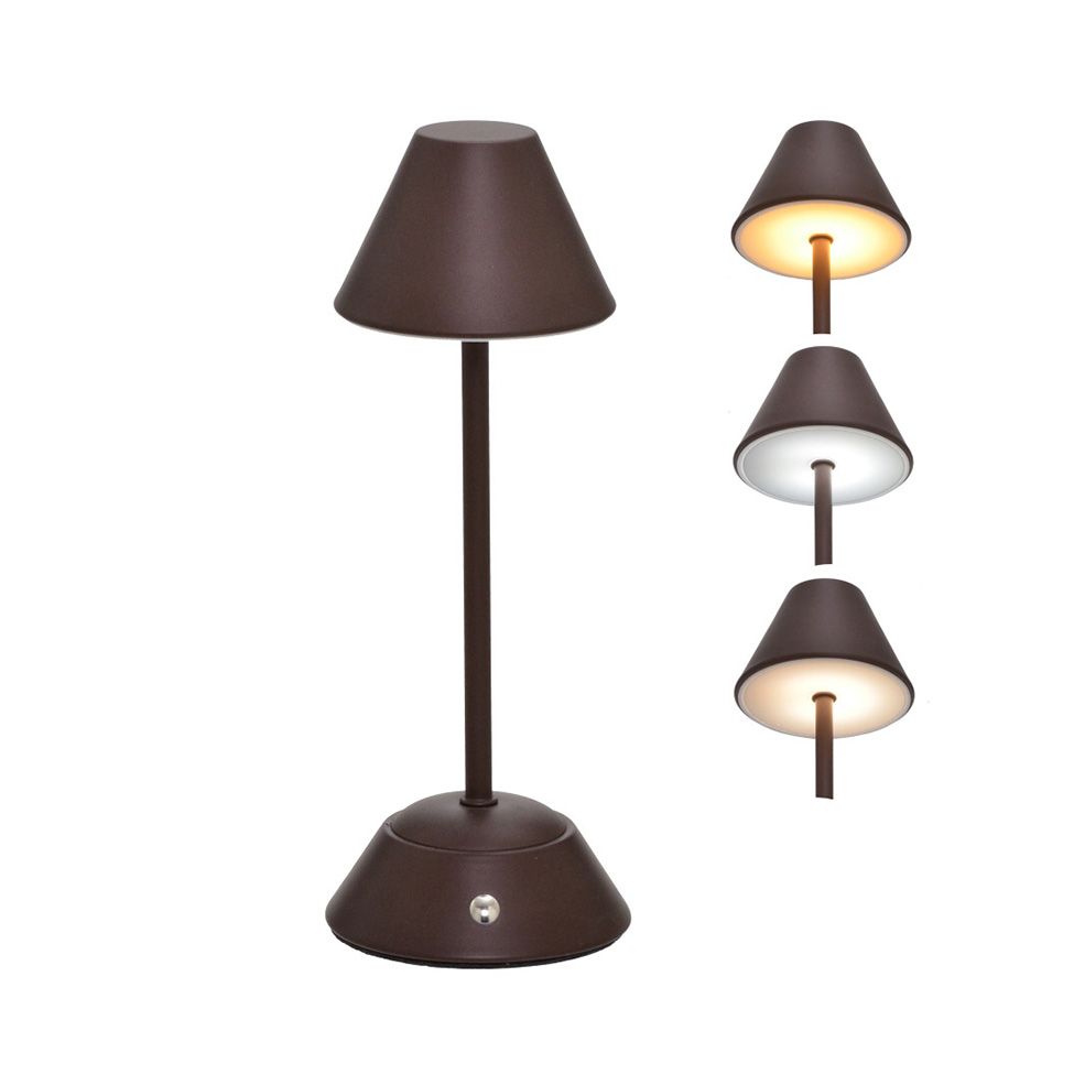 Luminária de Mesa Led II Marrom