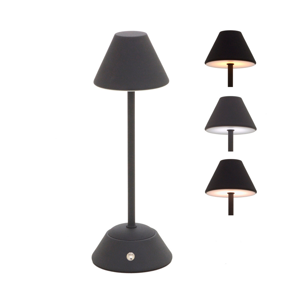 Luminária de Mesa Led II Preta