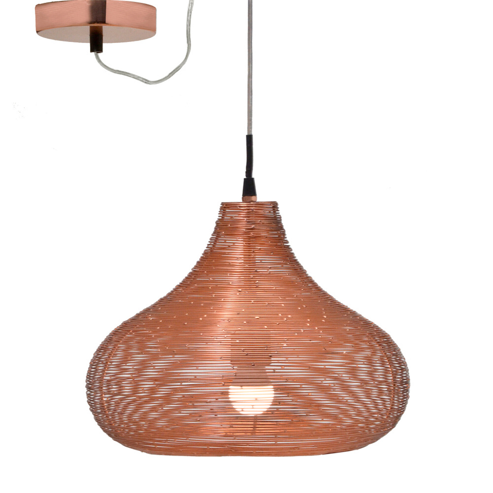 Luminária de Teto Minimum I Bronze