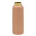 Vaso Decorativo Bottle I Dourado e Marrom
