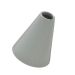 Vaso Decorativo Cone I Cinza