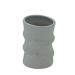 Vaso Decorativo Curvas II Cinza