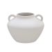 Vaso Decorativo Espressione Alças Off White 16 cm