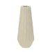 Vaso Decorativo Espressione Cilindo Creme 33 cm