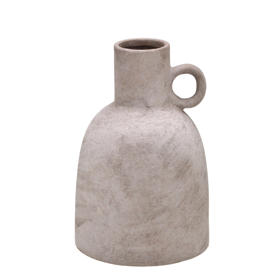 Vaso Decorativo Espressione Marmor Marrom 26 cm