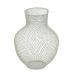 Vaso Decorativo Espressione Telado Off White 20 cm